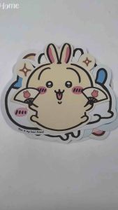 Miếng Lót Chuột Da PU Họa Tiết Chiikawa Cinnamoroll Chống Trượt Chống Thấm Nước Dễ Dàng Vệ Sinh