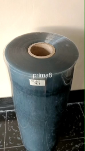 Plastik Mika Kaku Rigid PET Clear Bening Tebal 040 040 0.40 mm ASLI Lebar 70 cm Mika Hantaran Seserahan Sourvenir Meteran