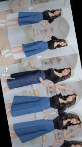 ยีนส์ฟอก ผ้ายีนส์ฟอก 4 ส่วน กระดูมข้างกระเป๋า ซิปหน้า มี 2 สี ยีนส์เข้ม ยีนส์อ่อน เอวยางยืด ให้บางส่วนใหญุ