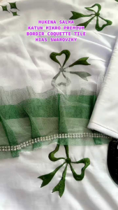 Mukenah Alma Bordir Coquette + Free Tas