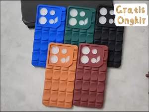 Case Samsung A35 5G & A55 5G: Macaron & 3D Cubic Soft Case