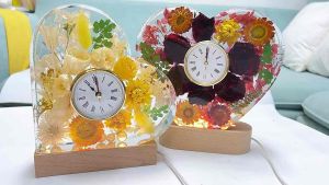 Clock Silicone Mold Resin Clock Making