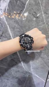 [Original] 8118G BRG-48 Balmer Chronograph Sapphire Mens Watch with Black Dial and 50m Water Resistant Black Stainless Steel Bracelet | Official Warranty