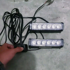 Federal Blinker Red/Blue 6 led