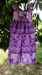 ชุดเด็กช้าง ขาปล่อย. สวยใส