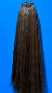 Rambut Cemara Warna Coklat & Aksesoris Rambut Synthetic