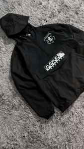 JAKET PERSIB BANDUNG WATERPROOF / JAKET CASUAL PERSIB / JAKET PERSIB WARNA HITAM VASUAL