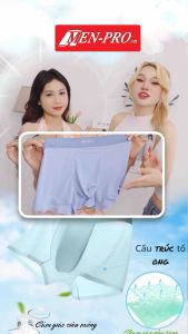 Quần lót Băng Lụa Boxer Nam kháng khuẩn cao cấp combo 4 tặng 1 Men pro