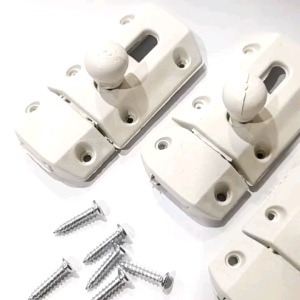 Grendel PVC Selot Slot WC Pintu Kamar Mandi Toilet