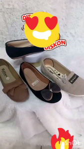 sepatu wanita slop slip on flat BELLINA KICKERS KERTADIPA CHRISTIE RIVERA