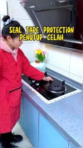 REJEKI 9393 - NEW Seal Tape Protection /Lem Sticker Anti Karat Penutup Celah Siku dan Karet Pengaman Serbaguna