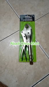 Tekiro Tang buaya Bengkok 10" / Tang buaya bulat Japan Standart