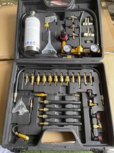 Thiết bị súc rửa kim phun buồng đốt trực tiếp trên xe