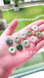 [MY🇲🇾 Ready Stock]翡翠平安扣Jade Peace Buckle｜静心安神 ✦ 美肤抗衰 ✦ 辟邪转运｜