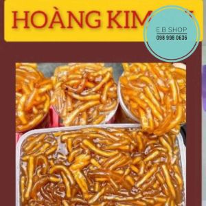 200gr/1kg Trân châu sợi Hoàng Kim  - Topping trà sữa thơm bùi dẻo giòn ngọt dịu ngon khó cưỡng