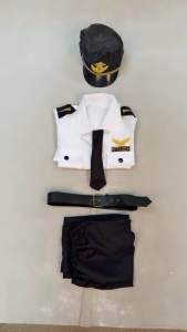 READY STCCK Cosplay Kids Children Pilot Juruterbang Occupation Career Day Costume Pakaian Hari Kerjaya Uniform Kanak-kanak