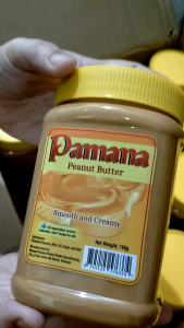 PAMANA PEANUT BUTTER SPREAD SMOOTH AND CREAMY 750 grms