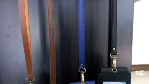 ID Card Name Tag Kulit Holder Double Plip 2 Mika Murah Berkualitas