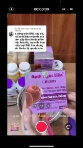 Whitening body cream Bach Ngoc Lien Cherry 120g