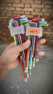 Bộ Lục Giác Bi Lục Giác Hoa Thị 9 Chi Tiết Cao Cấp HanPuTools