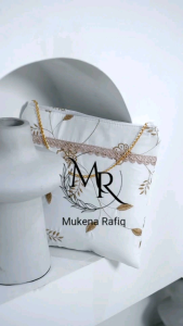 RAFIQ - Mukena Dewasa Katun Premium Renda Full Bordir Cantik Motif Aiyra