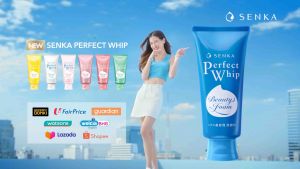 Senka Perfect Whip Beauty Foaming Facial Wash