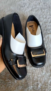 Sepatu Pantofel Wanita Hak 3 cm Sepatu Ukuran besar model terbaru cok untuk formal dan kasual
