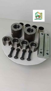 ชุดซ่อมแขนใบมีดดันดินรุ่น L เพลาขนาด32มม.ทำจากเหล็ก scm4 บูธทำจากเหล็ก ST 52 กลึงด้วย CNC อะไหล่เสริมรถไถ