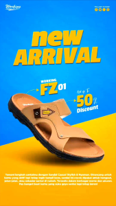 Sandal Casual Pria Code FZ-01 sandal santai sandal acara