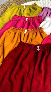 CELANA KULOT BAHAN PREMIUM CRINGKEL MODEL KANCING 2 TERBARU!