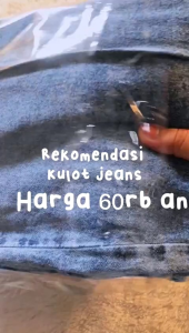 AISNURMA JEANS KULOT RAWIS WANITA PANJANG TERBARU TREND MASA KINI MURAH GROSIR BANGET BAHAN BAGUS