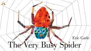 The Very Busy Spider Board book by Eric Carle