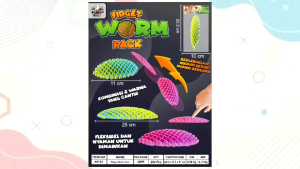 R. Toys Mainan viral morf worm fidget mainan edukasi anak mainan fidget lentur mainan edukasi unik