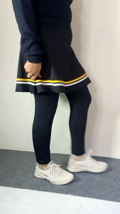 Legging Rok olahraga rempel Legging senam Payung Sport Legging Senam Wanita