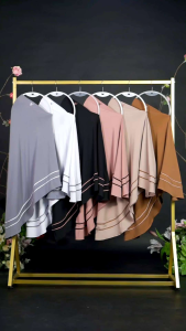Arrafi AR 830 Jilbab hijab kerudung bergo krudung wanita dewasa jersey instan syari jumbo lise garis best seller terbaru new terlaris modern kekinian murah viral 2024 adem murah promo cantik pet antem bahan stella cantik bayar di tempat COD gratis ongkir
