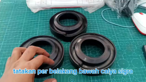 Karet Spacer Tatakan Per Belakang Bawah Cylar Sigra Agya Ayla 1Set