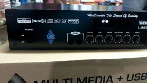 Ranic Multi Media + USB Box Amplify Tonecontrol mp3 player P.32cm L.20cm