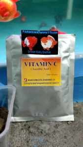 Vit C Original Campuran pelet ikan mengurangi setres dan mempercepat penyembuhan luka pada ikan hias
