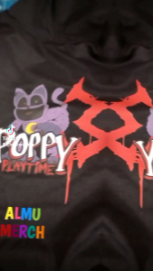 Jaket Hoodie Zipper Anak Catnap Poppyplaytime / Jaket /Resleting