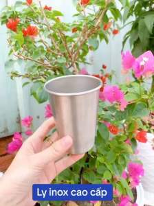 Cốc uống bia bằng inox Cao Cấp - ly Kim Loại ly inox Phong Cách Bắc Âu Đựng Đồ Uống 350ml va 500ml - gia dụng Nari