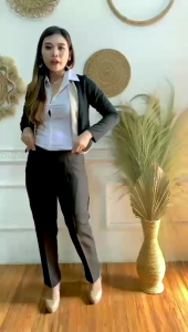 Celana kerja kantor wanita model terbaru pinggang full karet celana formal kerja wanita celana kerja perempuan size S M L XL XXL 3XL 4XL 5XL