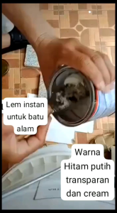 lem isntan untuk Marmer granit batu Nisan dan batu alam lainnya.daya lengket yang kuat dan cepat kering. Lem Instan Transparan Hitam Putih Krim - Lazada
