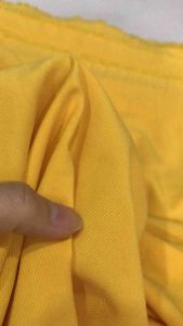 Vải Lụa Hàn màu vàng mềm rũ co giãn (khổ 1m5)may đầm váyáo kiểu thiết kế thời trang