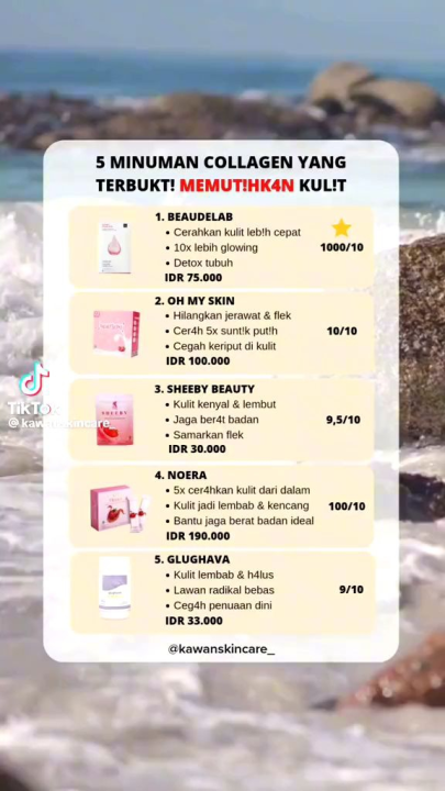 Beaudelab Collagen Drink Minuman Collagen Pemutih Kulit Collagen Drink Newlab