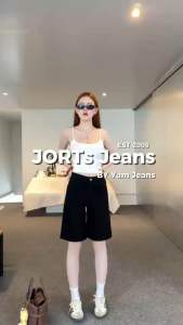 กางเกงยีนส์ 3 ส่วน ทรงจอร์จ ผ้าไม่ยืด ทรงสวย เท่ห์ ทรงใหม่ล่าสุด!!