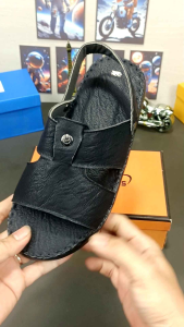 dép sandanl nam thời trang Fashion kiểu dáng trẻ trυng đế đúc liền khâu chỉ toàn bộ chắc chắn A5