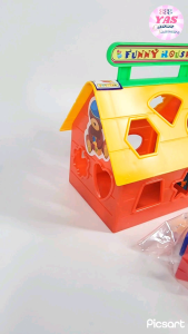 FUNNY 12PCS PUZZLE HOUSE BOX/ loot bag fillers / paninda / giveaways / party favors.