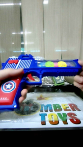 MAINAN SUPER GUN GEAR MUSIC BUNYI ANAK PISTOL TRASPARAN BATERAI 3D KADO GIR