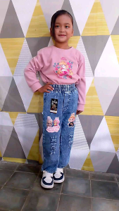 kulot jeans anak perempuan