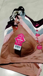 BH Sport Wanita Lutino Bra Sport Premium 34 - 48 Kait 2/3 Tanpa Kawat Busa Tipis Fullcup MURAH